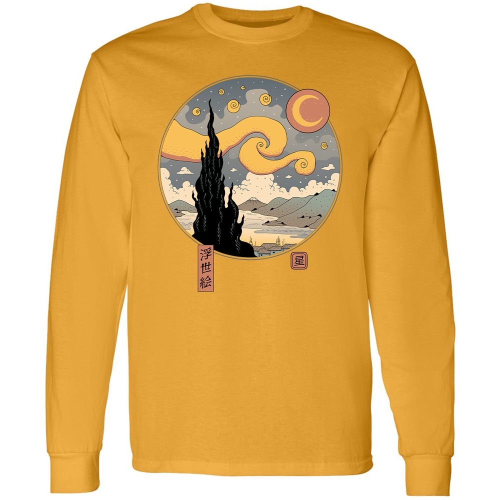 Long Sleeve T-Shirt - 8KM2BNY2 - Gold - 9