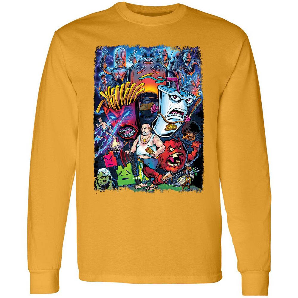 Long Sleeve T-Shirt - 3D1MWPBG - Gold - 9