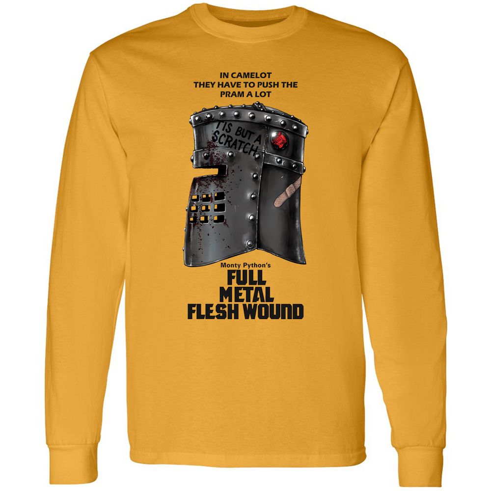 Long Sleeve T-Shirt - 4PMJKG9K - Gold - 9