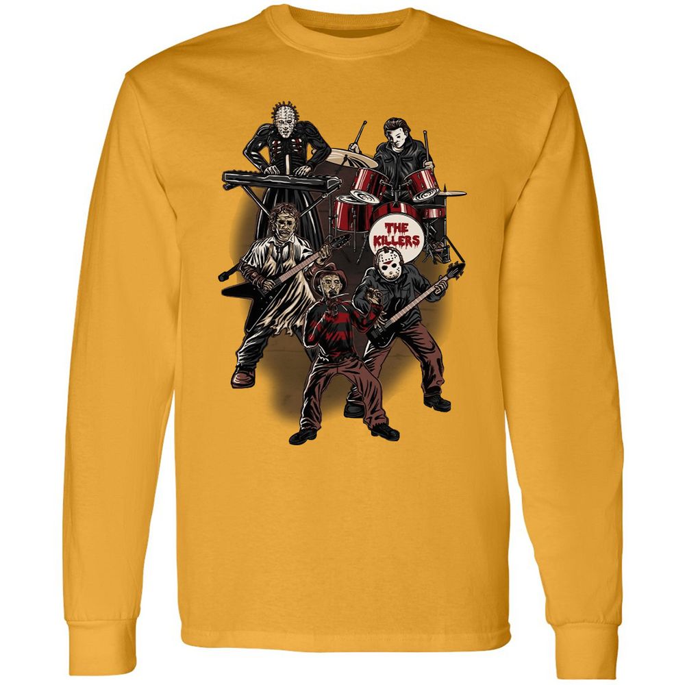 Long Sleeve T-Shirt - A3VP611D - Gold - 9