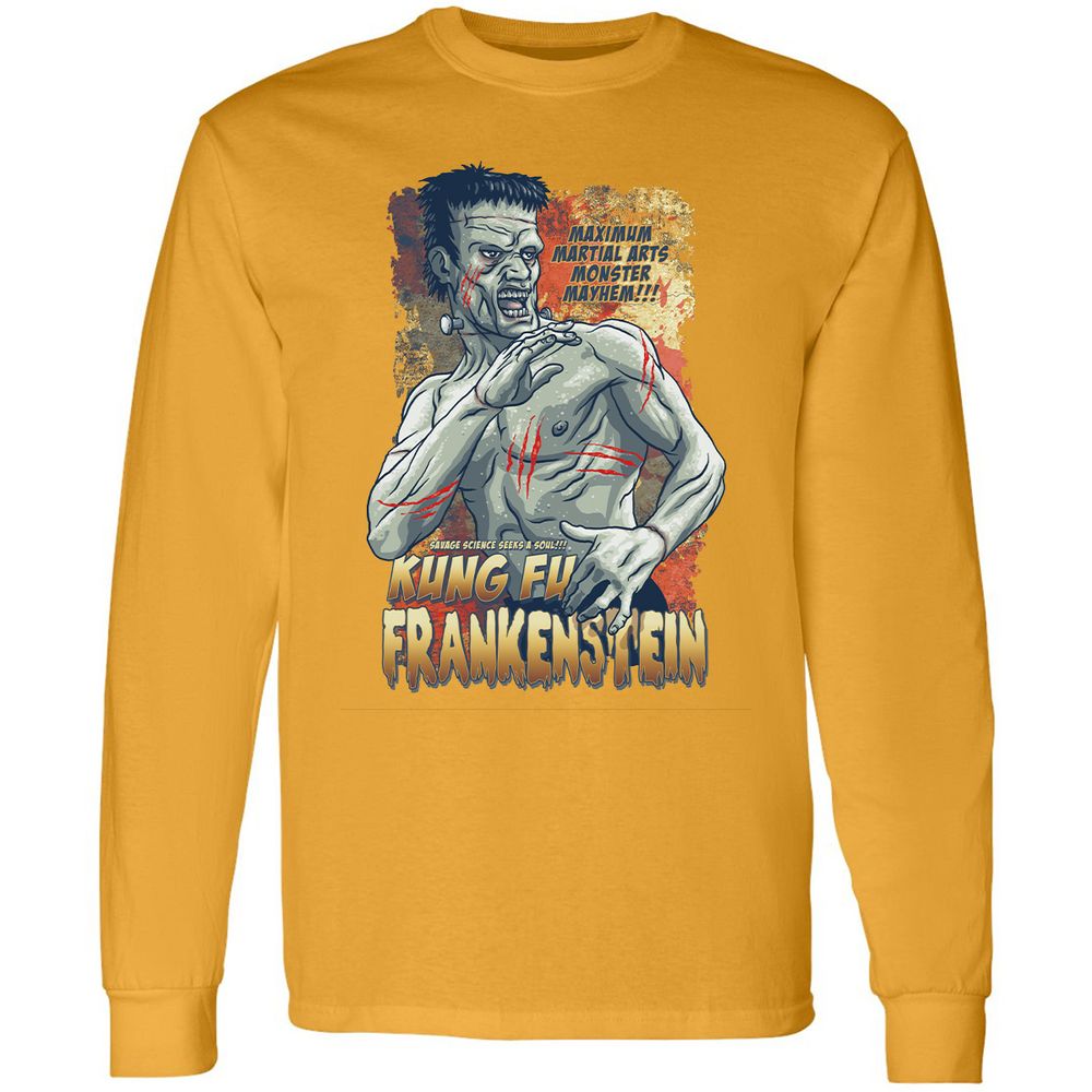 Long Sleeve T-Shirt - S6BVVPSR - Gold - 9