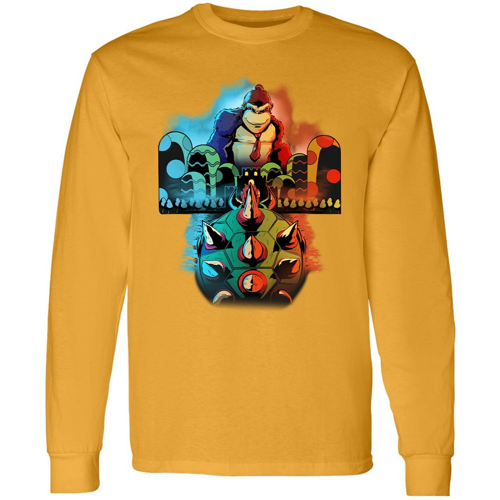 Long Sleeve T-Shirt - HVL44HV8 - Gold - 9