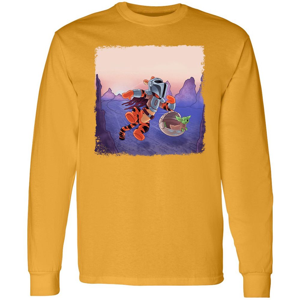 Long Sleeve T-Shirt - C4QABE1T - Gold - 9