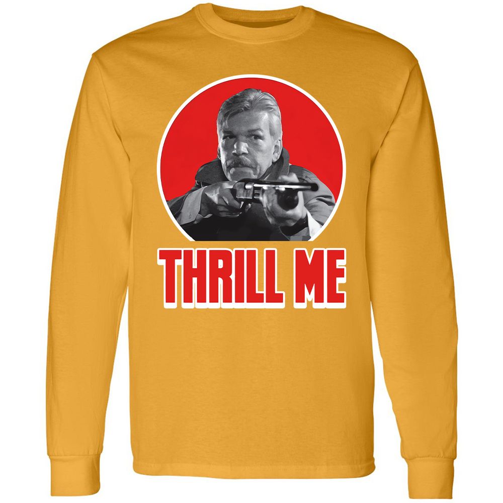 Long Sleeve T-Shirt - CRL87BTD - Gold - 9