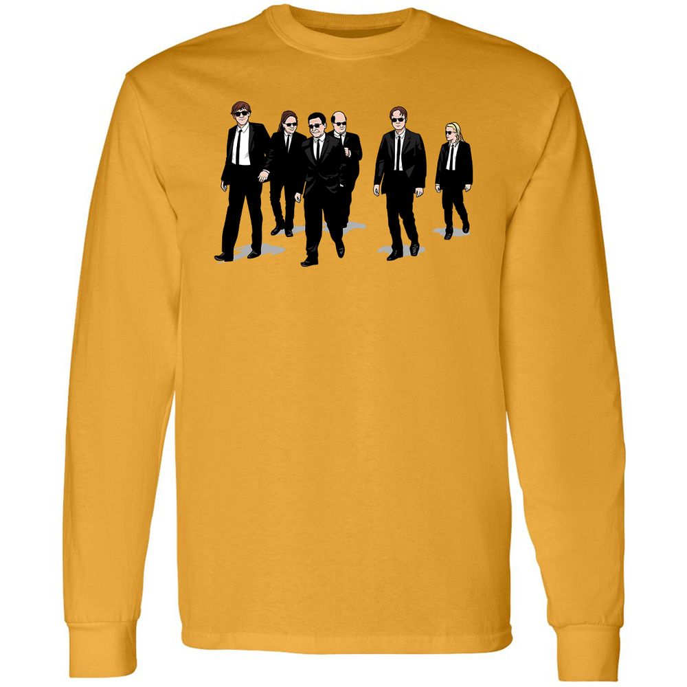 Long Sleeve T-Shirt - 7DA1F2M3 - Gold - 9