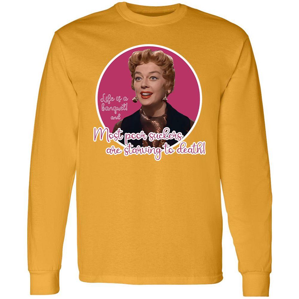 Long Sleeve T-Shirt - 6BZ57KLD - Gold - 9