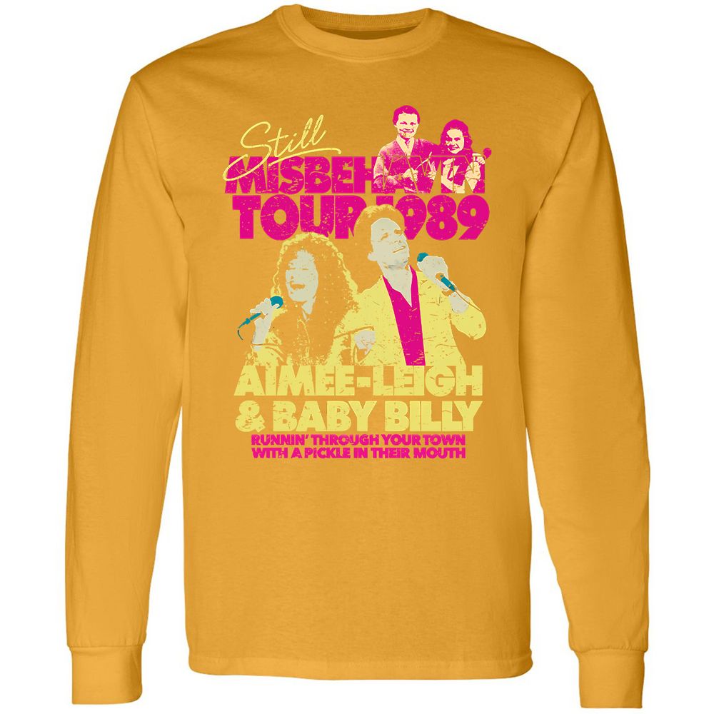 Long Sleeve T-Shirt - M15UR9HJ - Gold - 9