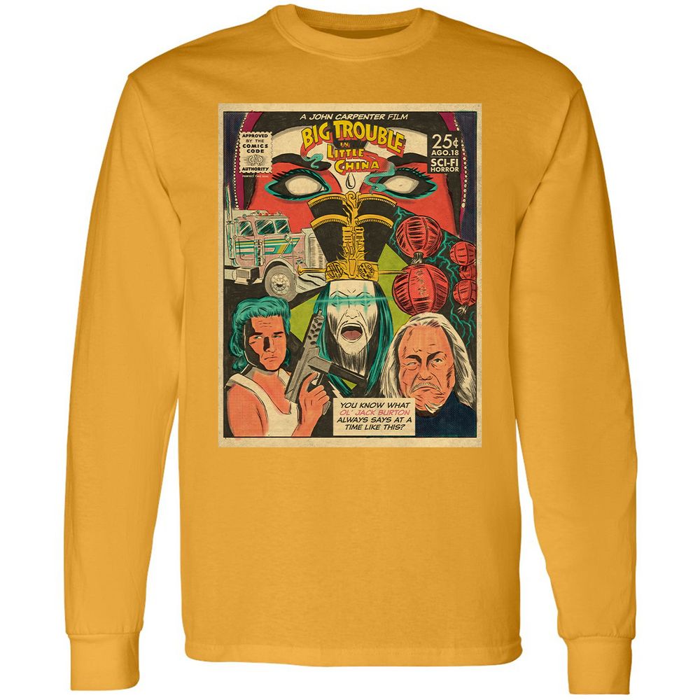 Long Sleeve T-Shirt - MDCLPNKG - Gold - 9