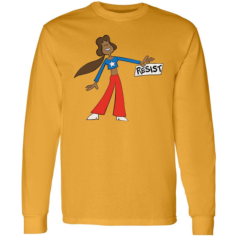 Long Sleeve T-Shirt - 13SBV7MQ - Gold - 9