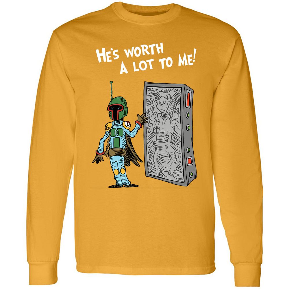 Long Sleeve T-Shirt - Z35FJD94 - Gold - 9