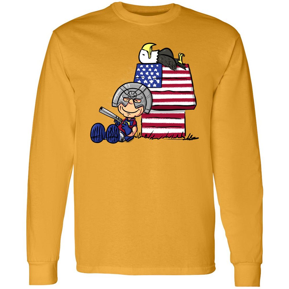 Long Sleeve T-Shirt - QGSTDN7A - Gold - 9