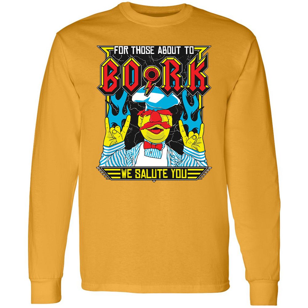 Long Sleeve T-Shirt - PP9DXMEC - Gold - 9