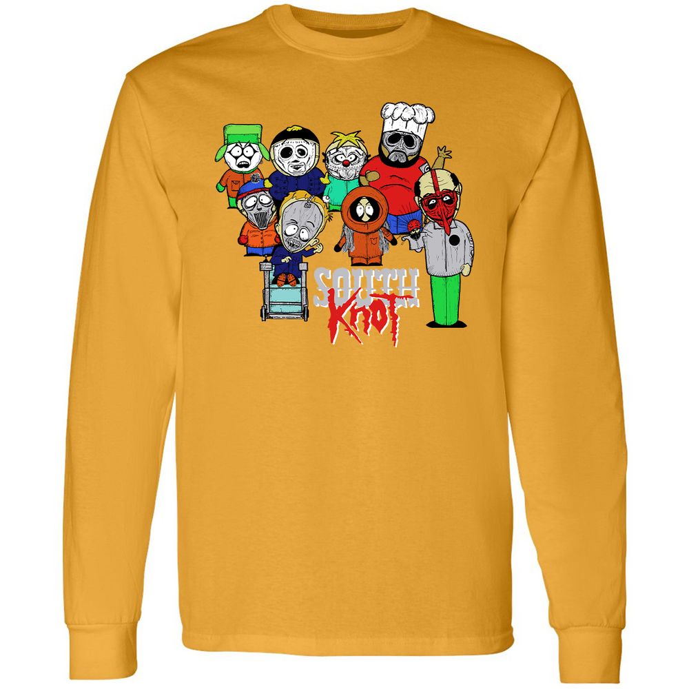 Long Sleeve T-Shirt - Q4TFBN8W - Gold - 9