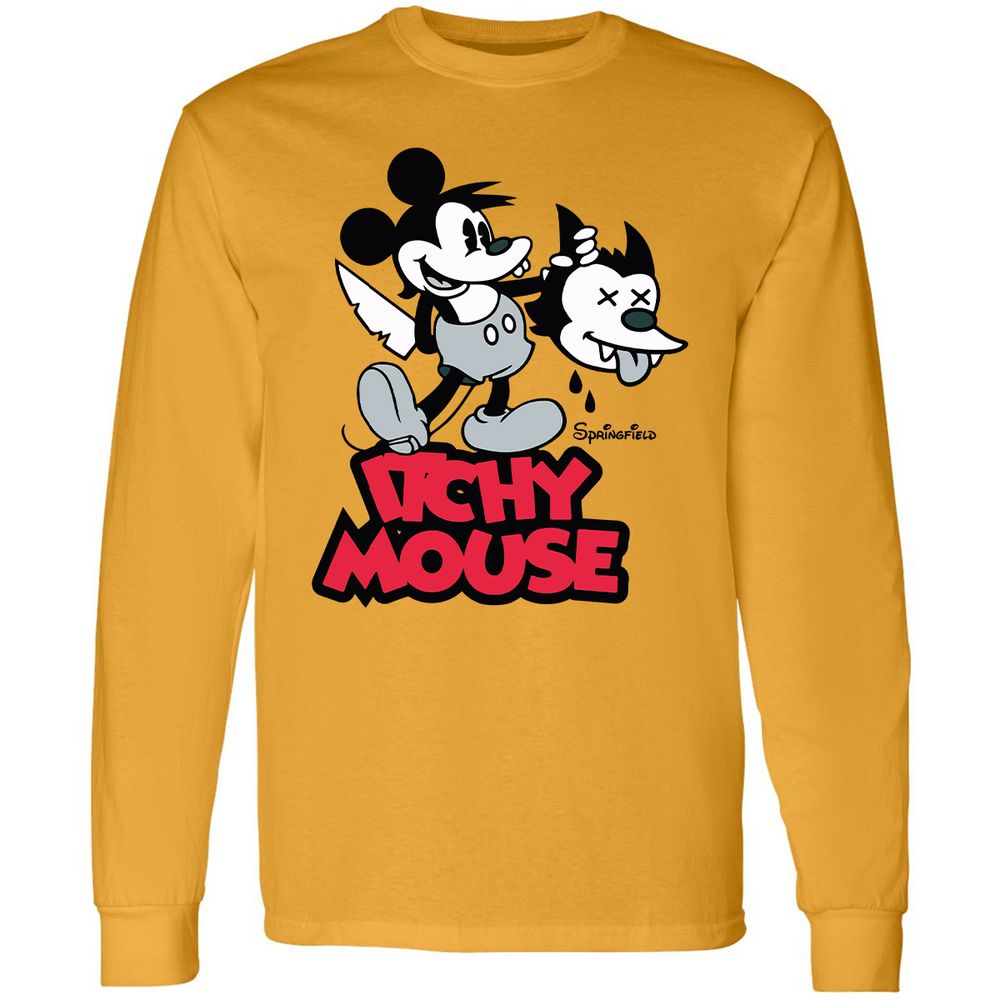 Long Sleeve T-Shirt - SEZ6XQBT - Gold - 9