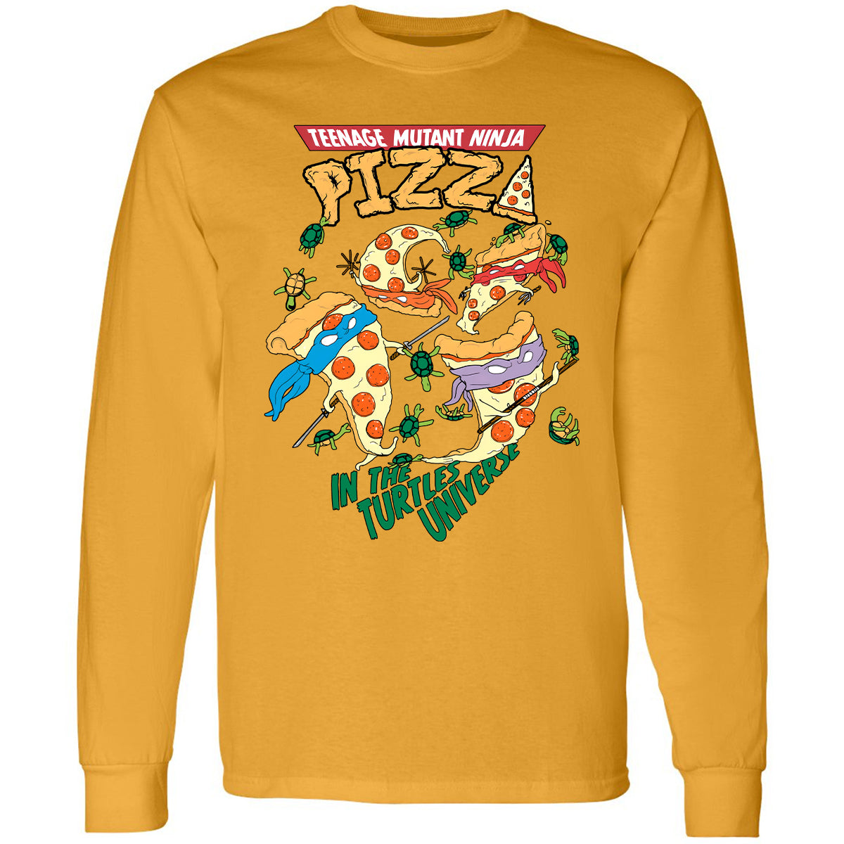 Long Sleeve T-Shirt - Q33WE7RH - Gold - 9