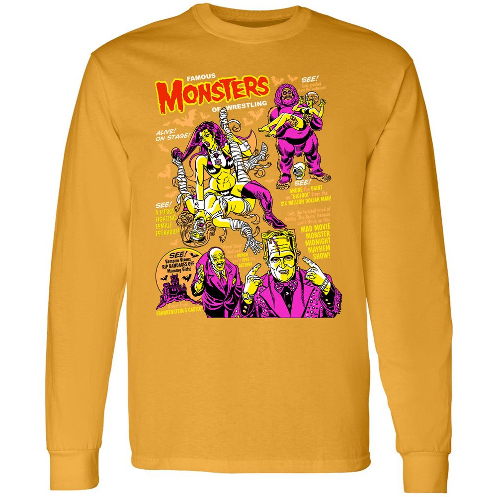 Long Sleeve T-Shirt - 77TL4MBJ - Gold - 9