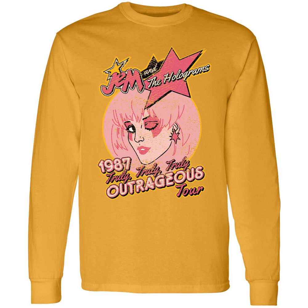 Long Sleeve T-Shirt - KNQA7F52 - Gold - 9