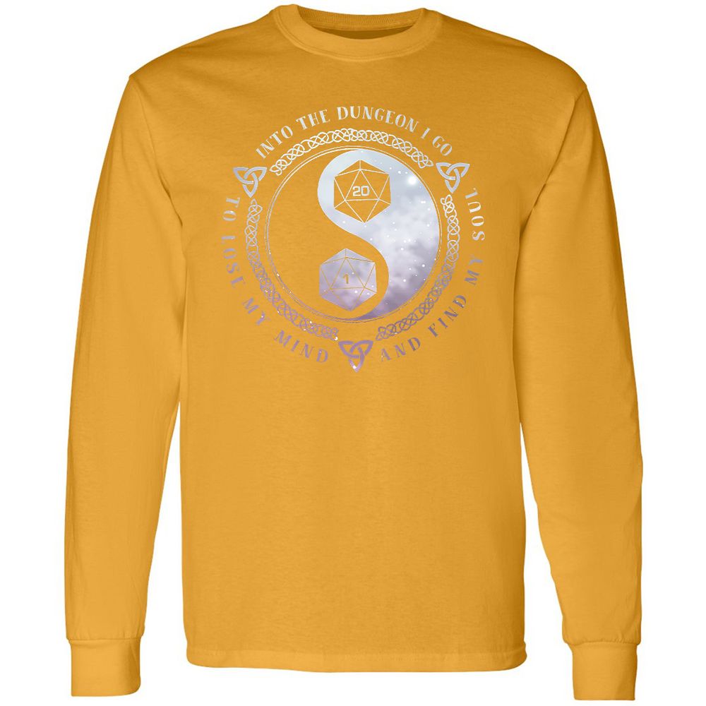 Long Sleeve T-Shirt - F8JC95E4 - Gold - 9