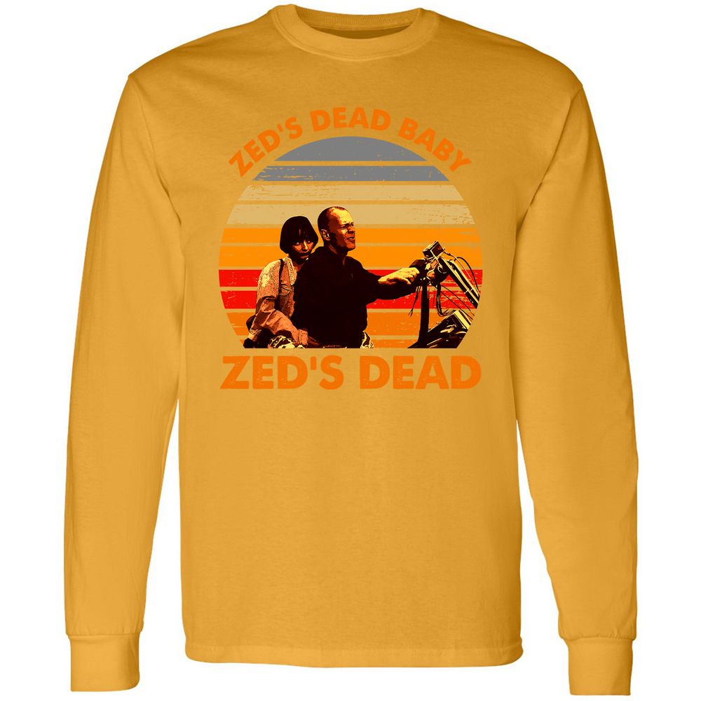 Long Sleeve T-Shirt - QTBFBY25 - Gold - 9