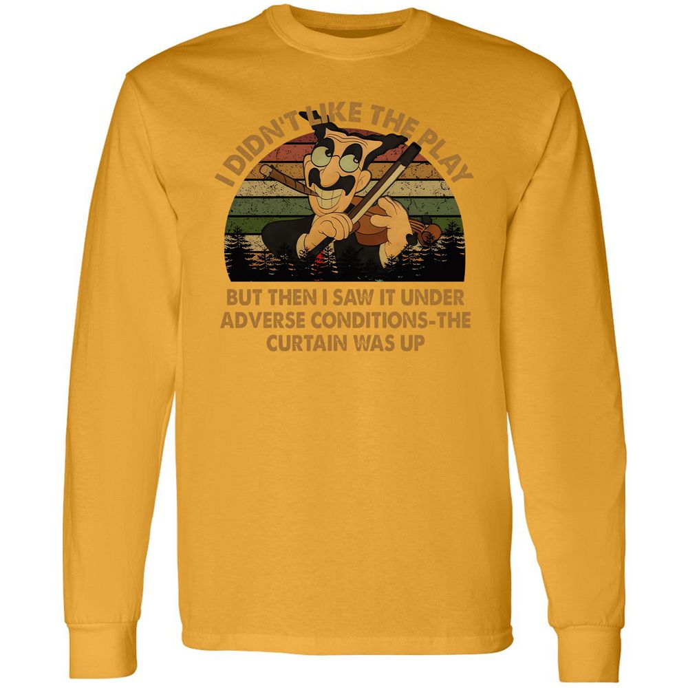 Long Sleeve T-Shirt - F935ZJ2Z - Gold - 9