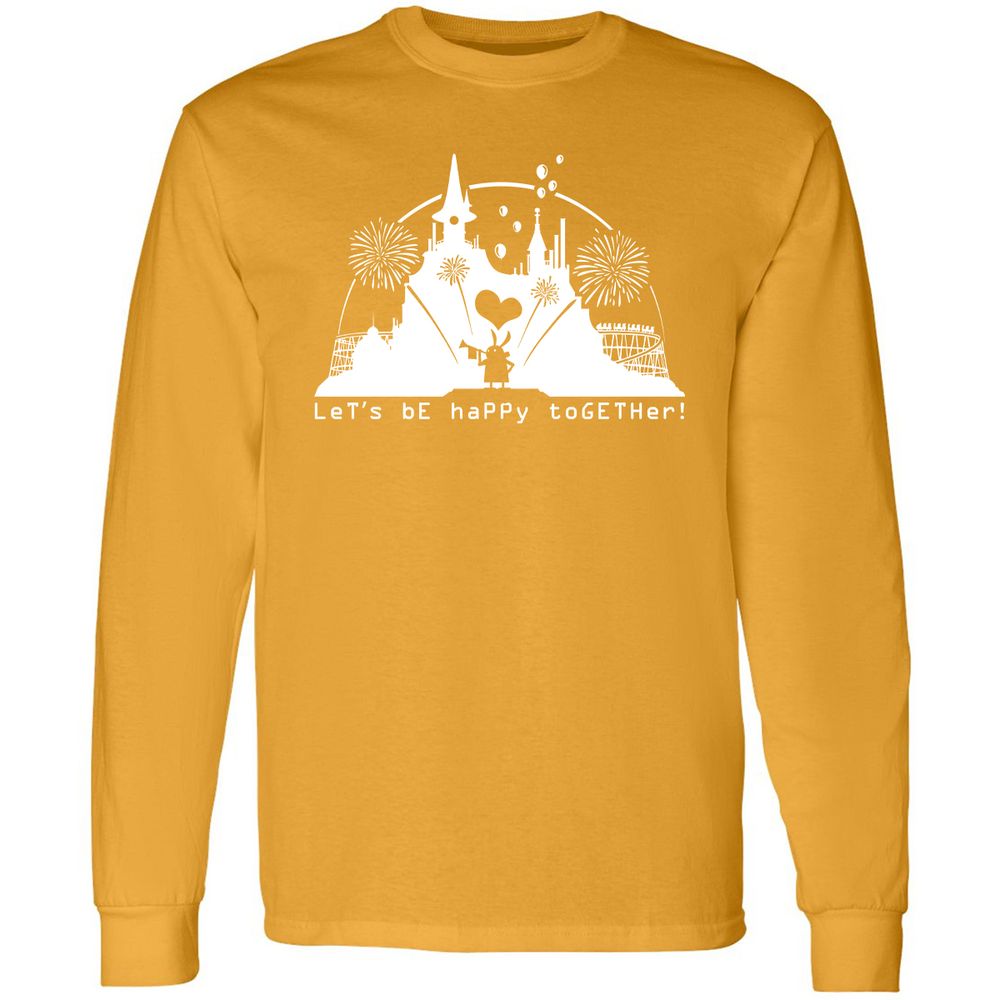 Long Sleeve T-Shirt - EZA4RQ12 - Gold - 9