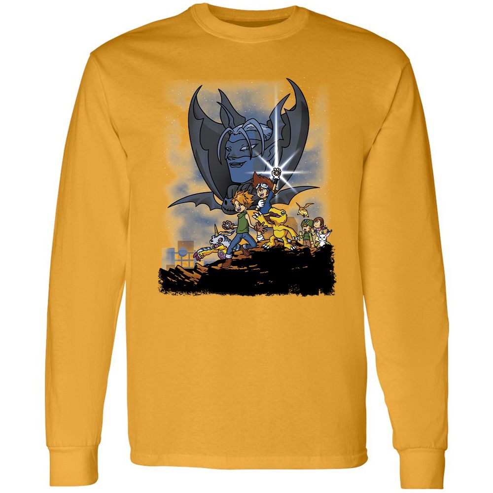 Long Sleeve T-Shirt - WKN3UVVJ - Gold - 9
