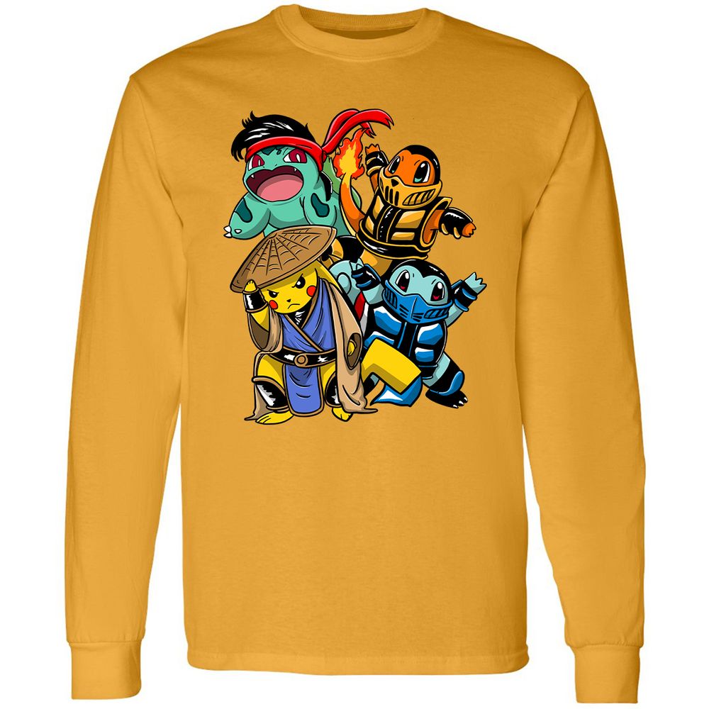 Long Sleeve T-Shirt - 97CS8ZPP - Gold - 9