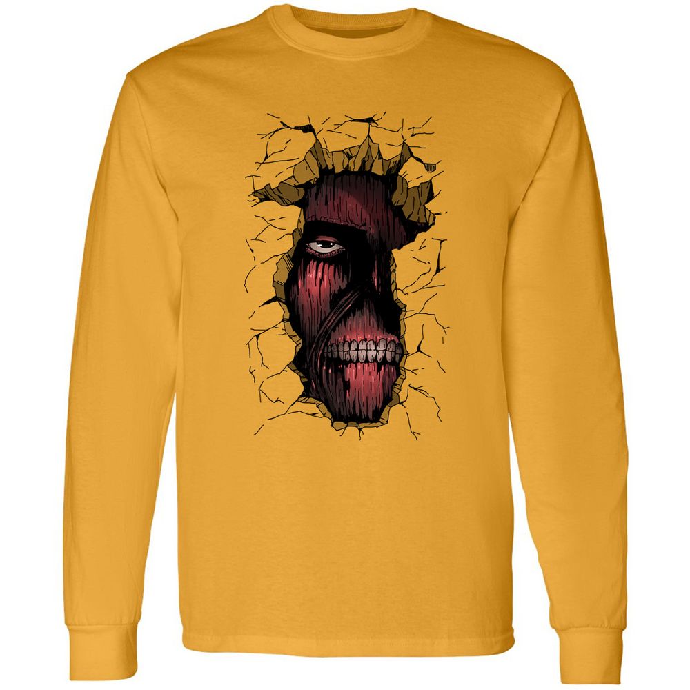 Long Sleeve T-Shirt - 629PBVG1 - Gold - 9