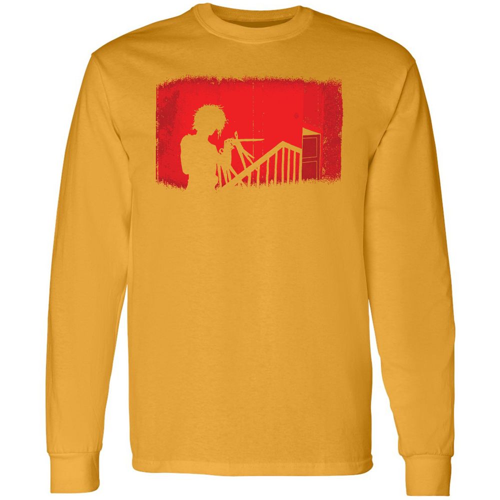 Long Sleeve T-Shirt - EERSAJDF - Gold - 9