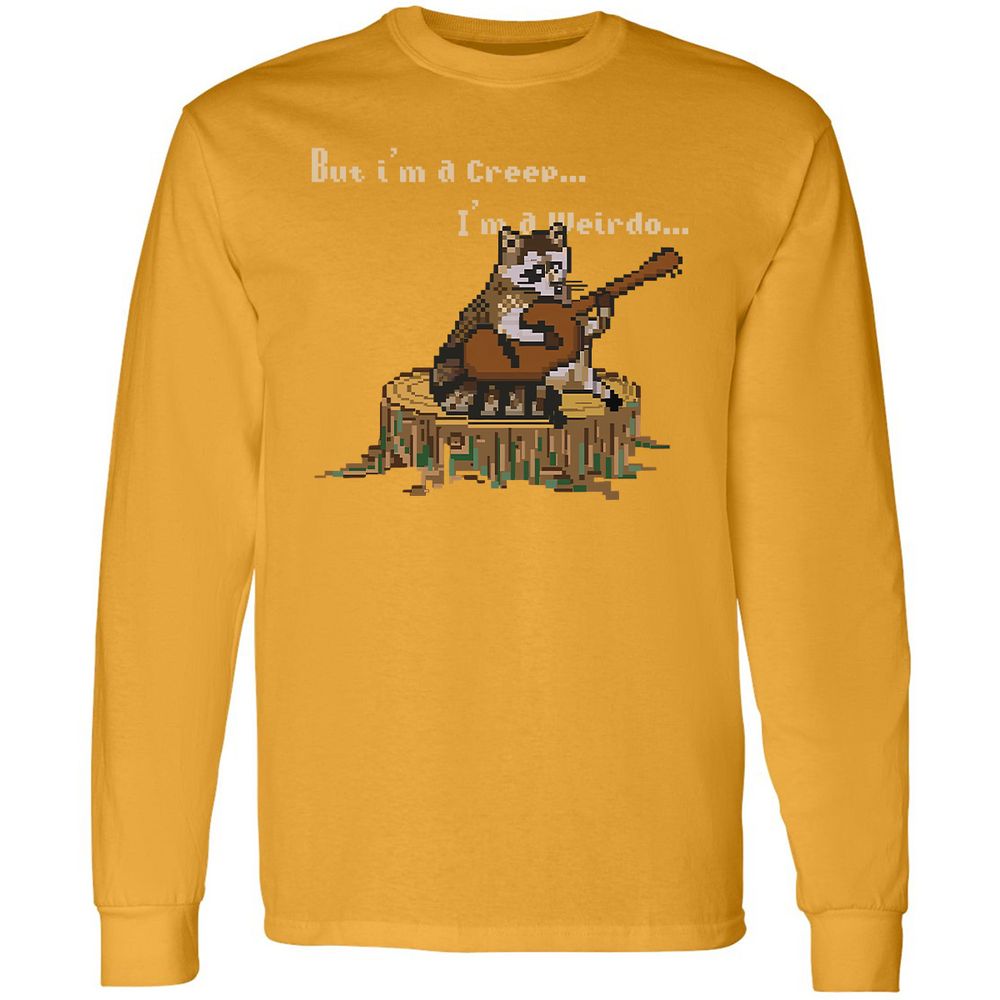 Long Sleeve T-Shirt - U6PBYVK5 - Gold - 9