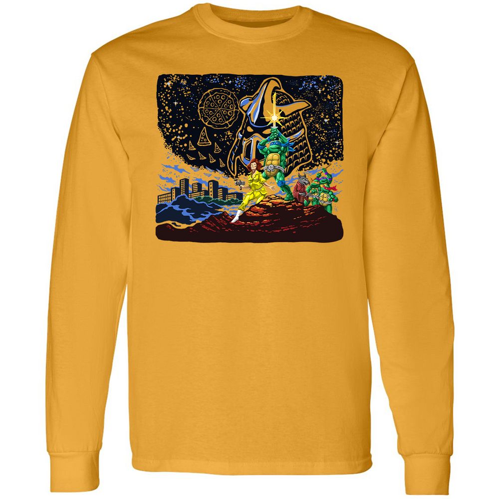 Long Sleeve T-Shirt - 5QSWVQ76 - Gold - 9