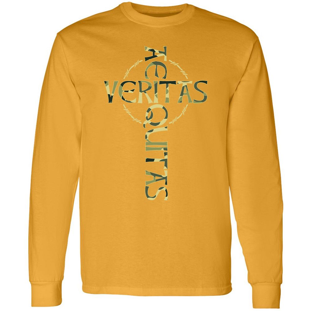Long Sleeve T-Shirt - SENF8UXT - Gold - 9