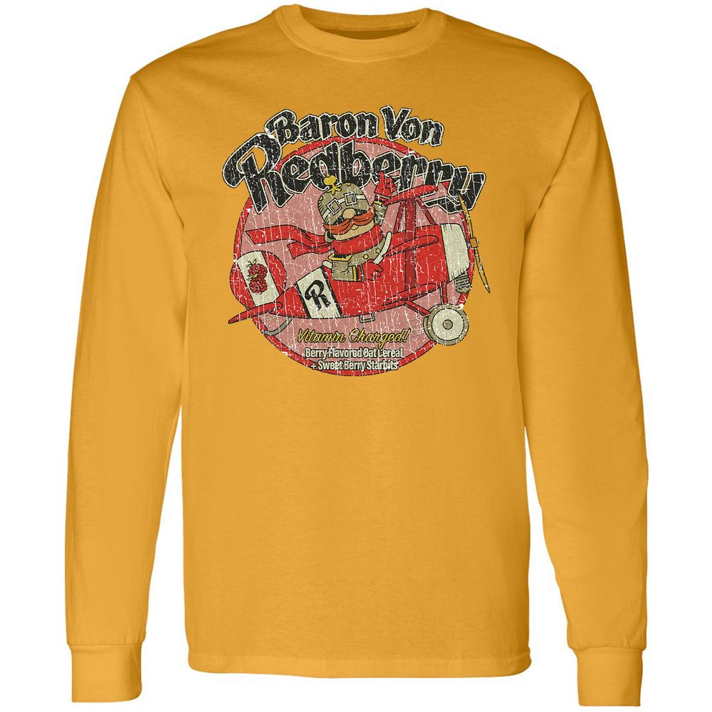 Long Sleeve T-Shirt - CTSHKN96 - Gold - 9