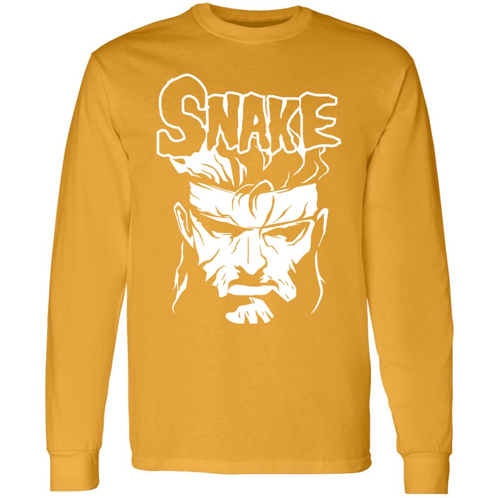 Long Sleeve T-Shirt - 7NNLY3JW - Gold - 9