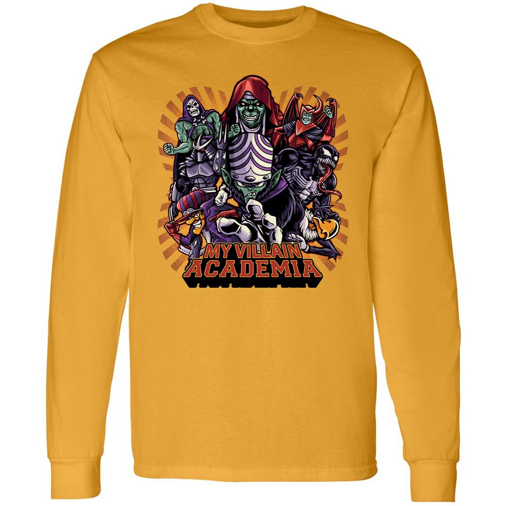 Long Sleeve T-Shirt - 7KYDWEK4 - Gold - 9