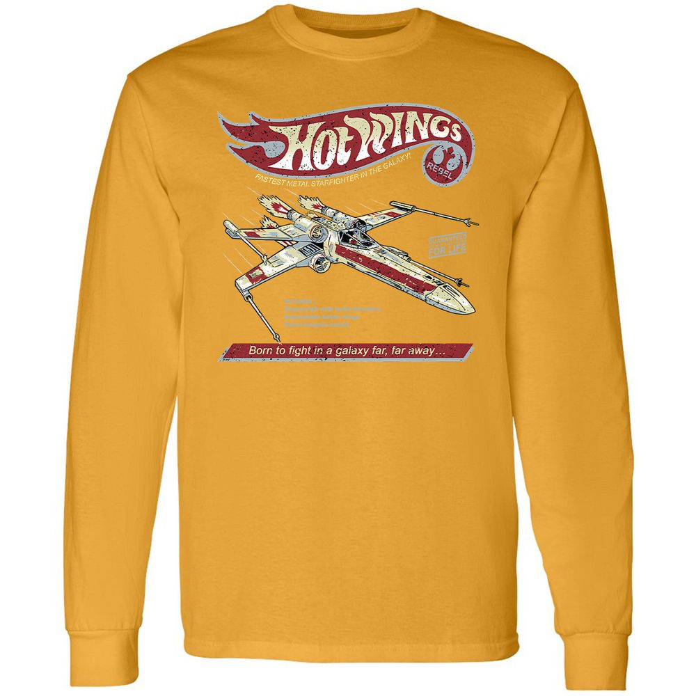 Long Sleeve T-Shirt - EWKNTFVW - Gold - 9