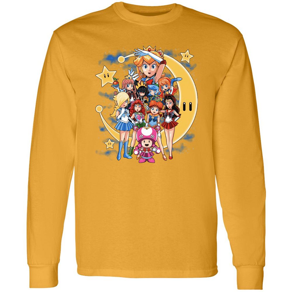 Long Sleeve T-Shirt - XXXUH8LW - Gold - 9
