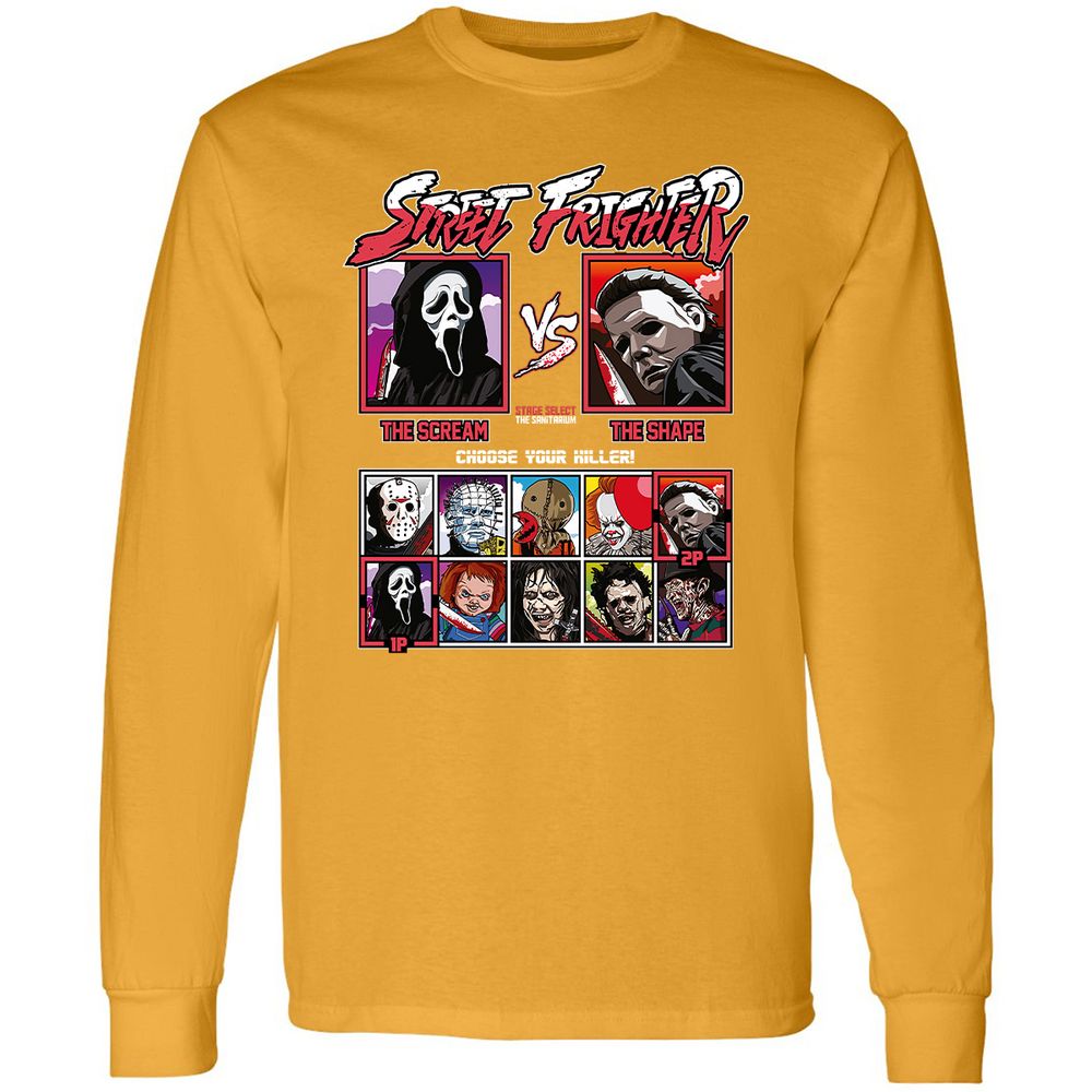 Long Sleeve T-Shirt - 7WH3SJDC - Gold - 9