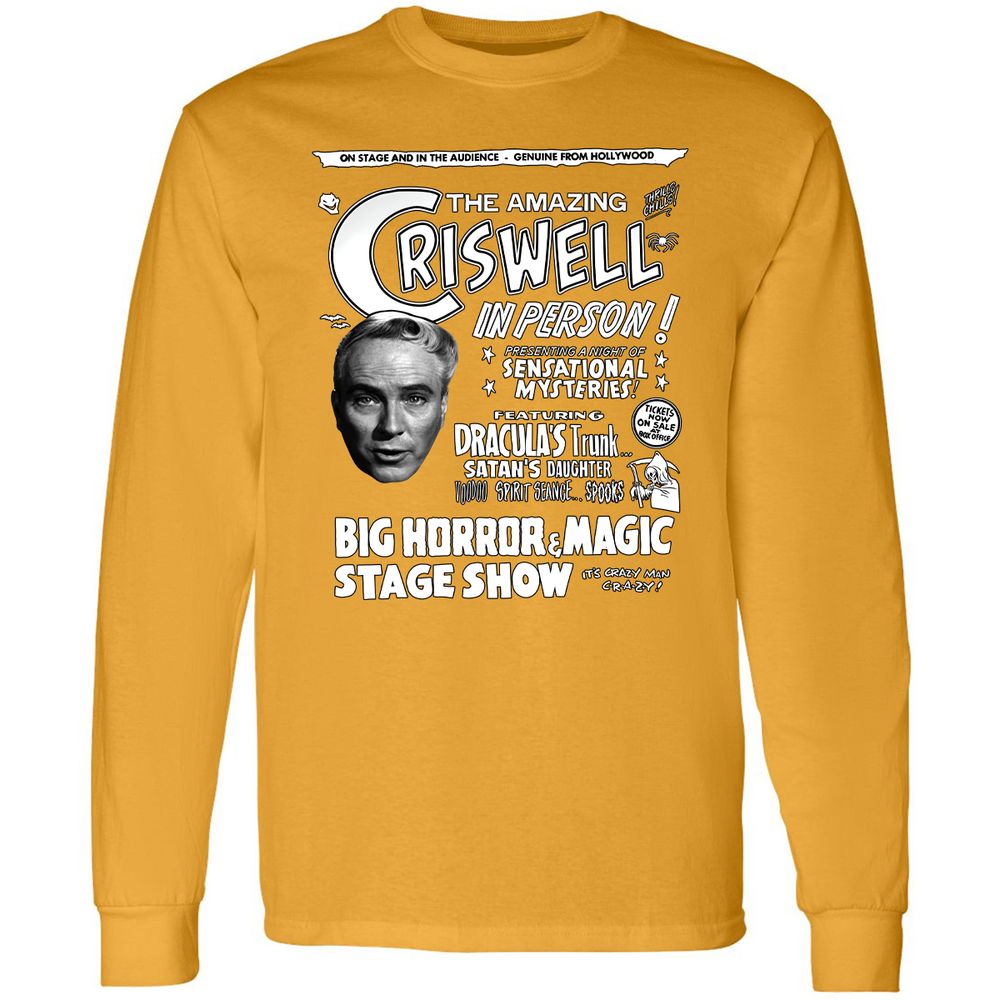 Long Sleeve T-Shirt - XQNNM8TW - Gold - 9