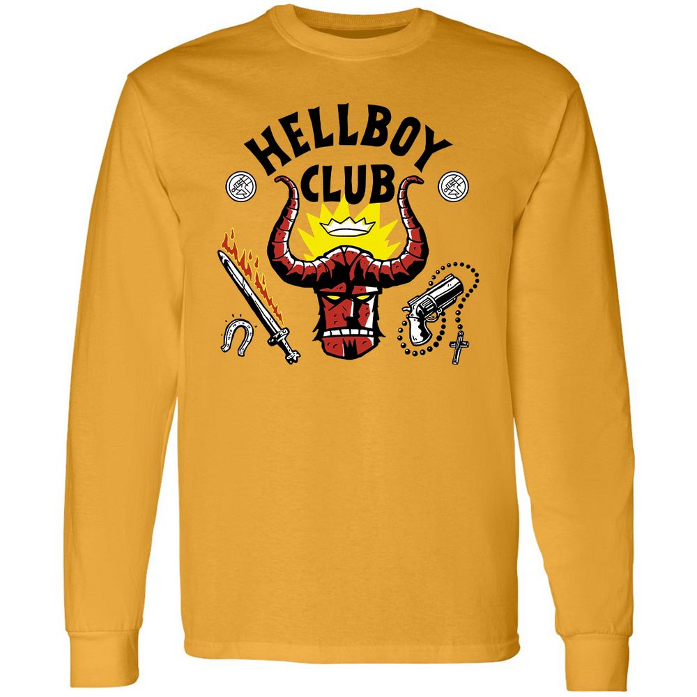 Long Sleeve T-Shirt - 4A4DVUDE - Gold - 9