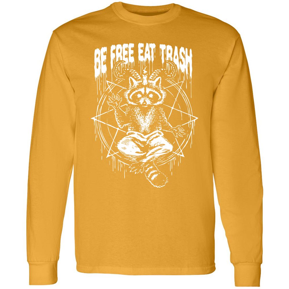 Long Sleeve T-Shirt - D5GYQN5C - Gold - 9