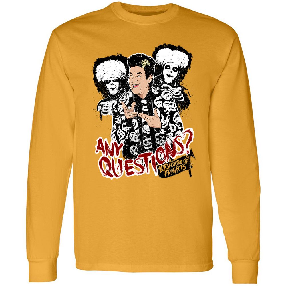 Long Sleeve T-Shirt - G7M4DX7V - Gold - 9