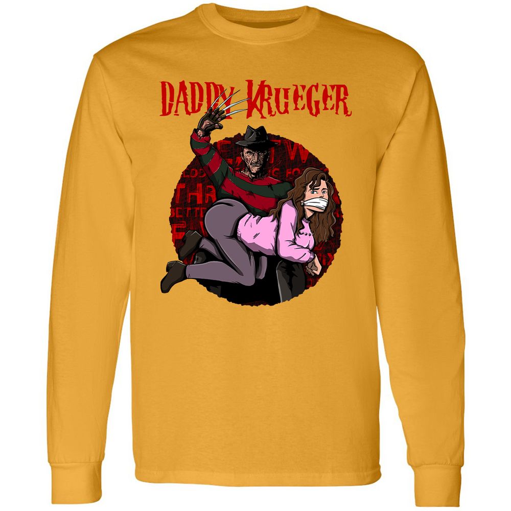 Long Sleeve T-Shirt - ADZH8GLK - Gold - 9