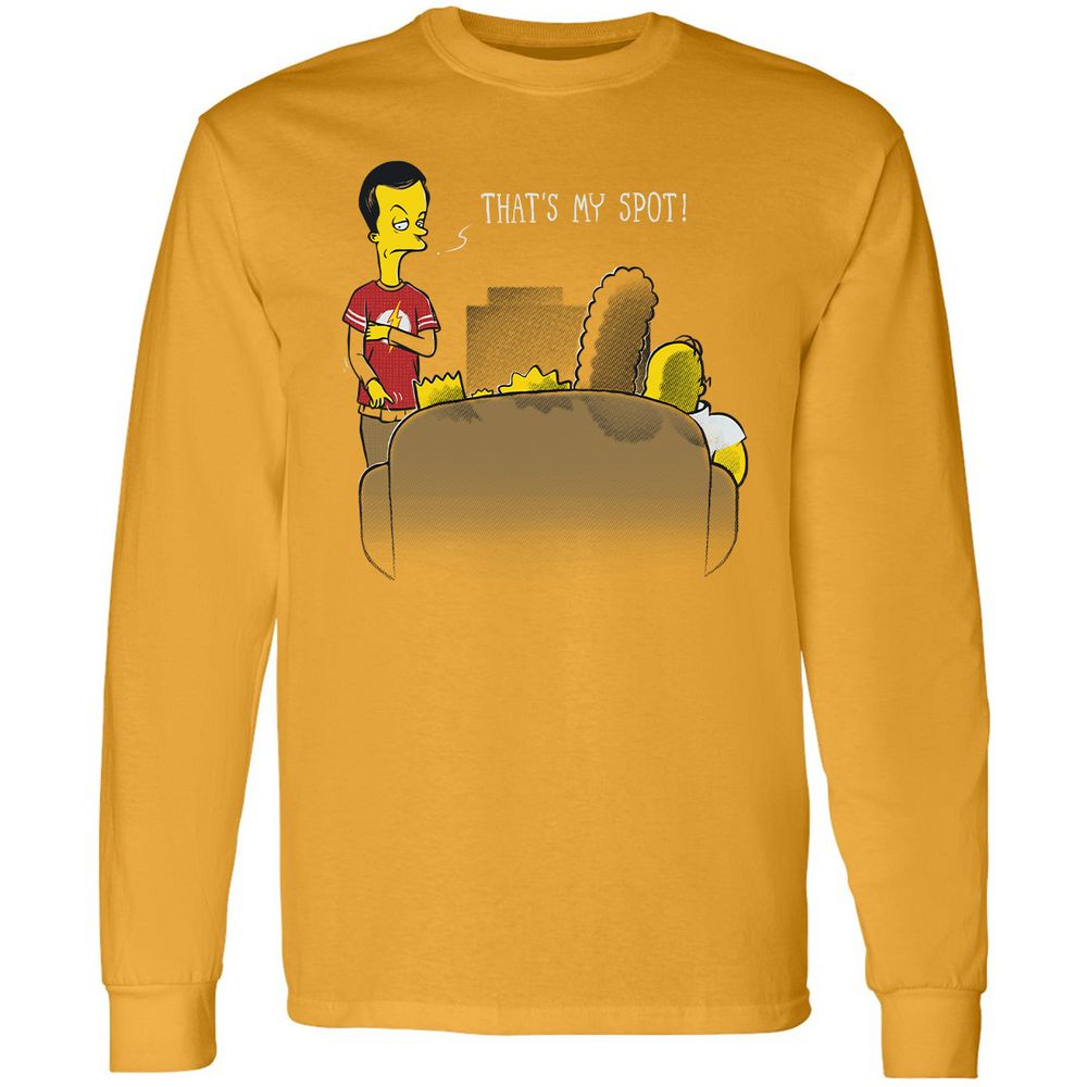 Long Sleeve T-Shirt - ZBW9ZUUL - Gold - 9