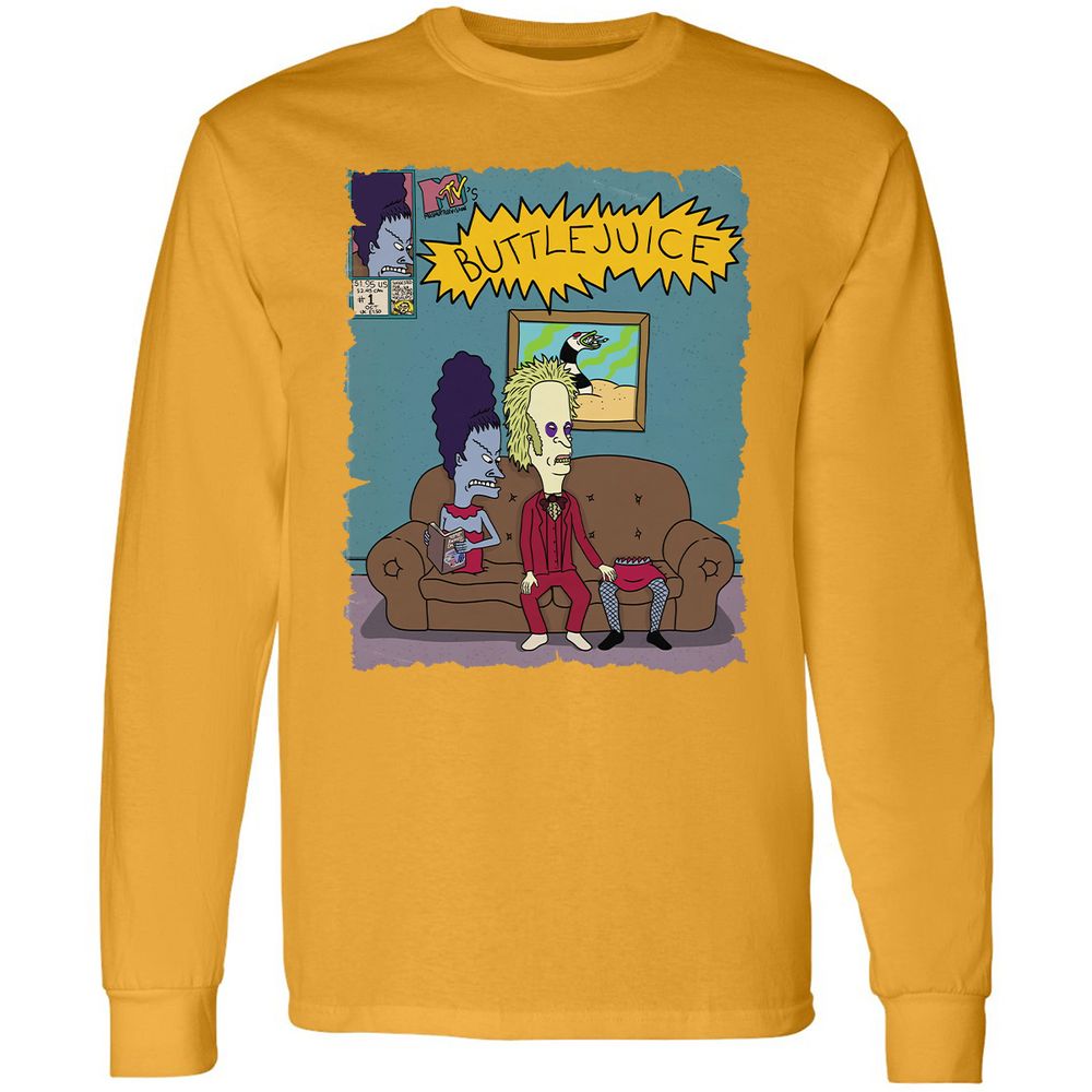 Long Sleeve T-Shirt - 5PCEK96G - Gold - 9