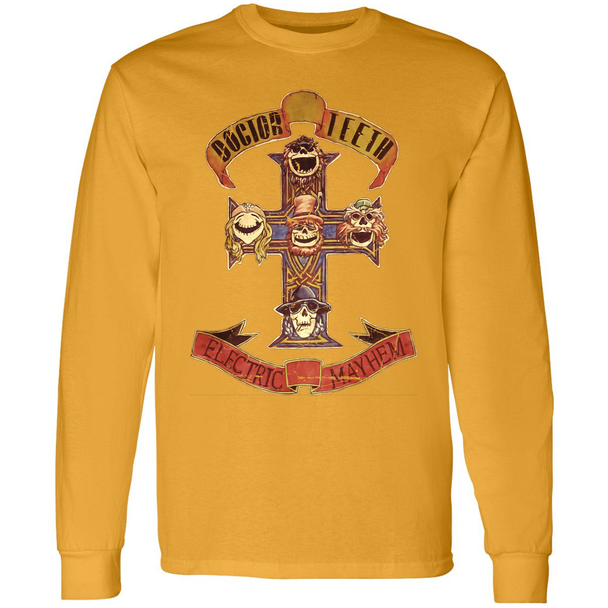 Long Sleeve T-Shirt - DJVMB21W - Gold - 9