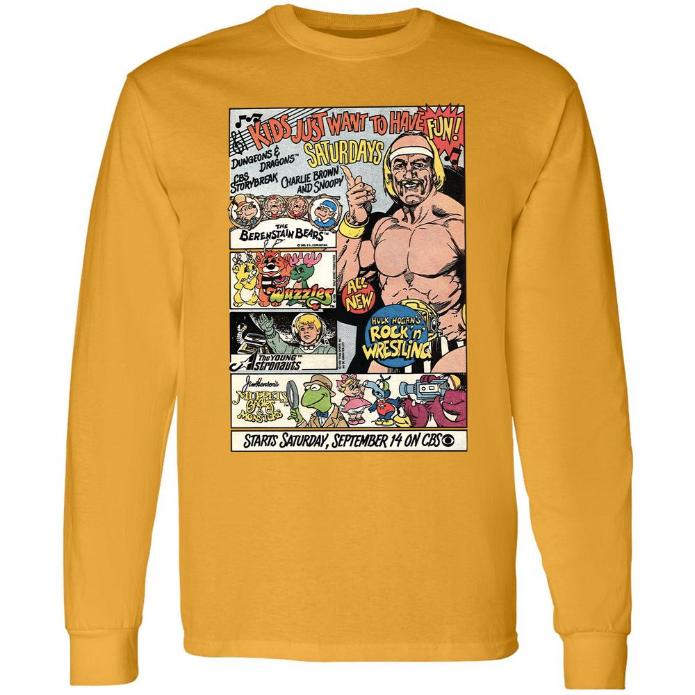 Long Sleeve T-Shirt - XJR5BV52 - Gold - 9