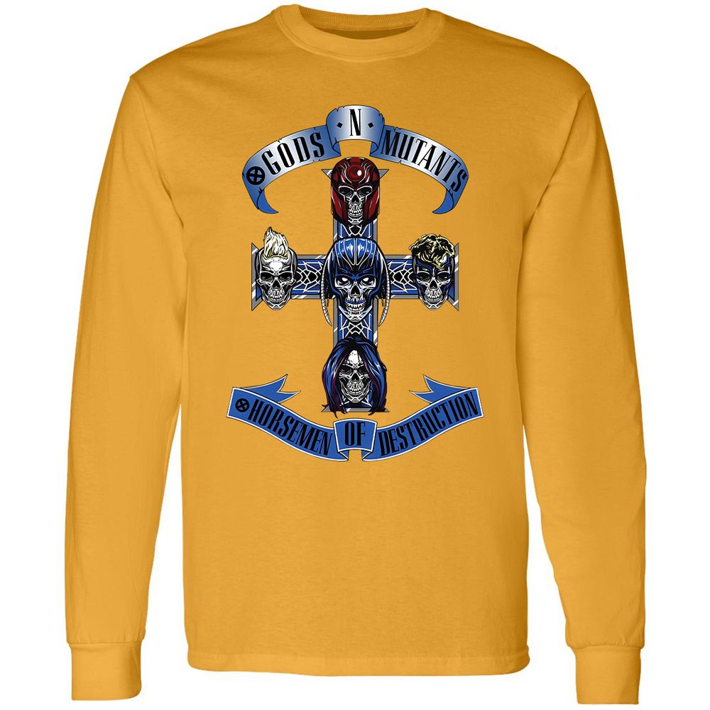 Long Sleeve T-Shirt - W8AGC5TT - Gold - 9