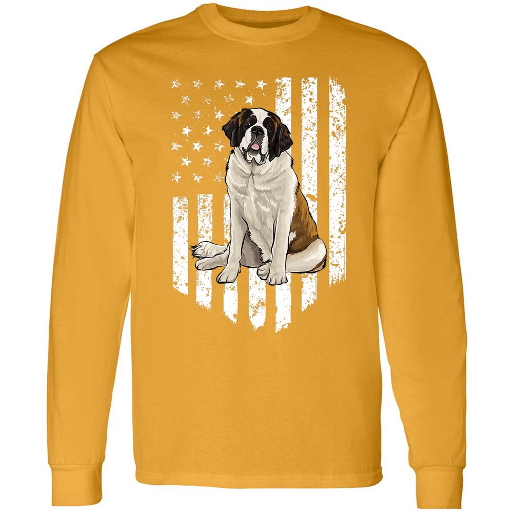 Long Sleeve T-Shirt - 3A4LNP4G - Gold - 9