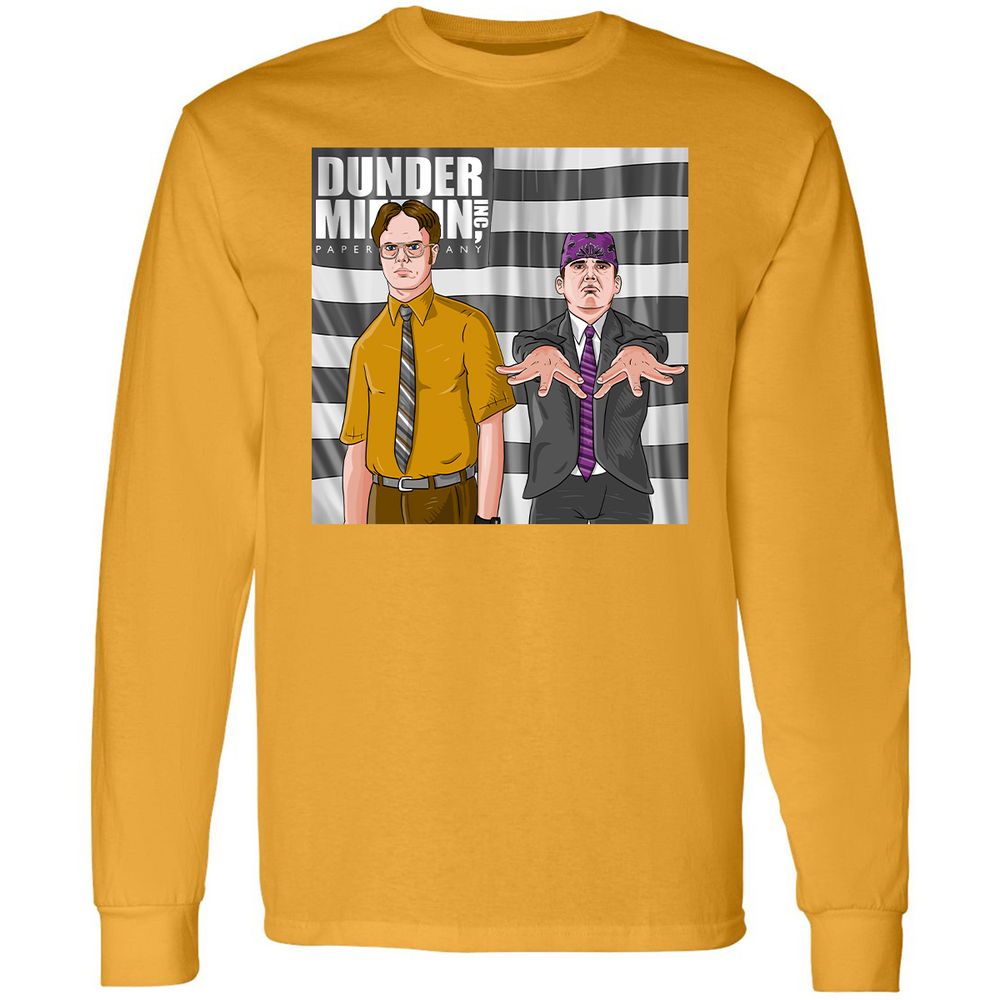 Long Sleeve T-Shirt - 2LCKAZ94 - Gold - 9